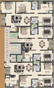 Project Image of 1081.0 - 1751.0 Sq.ft 3 BHK Apartment for buy in MF Mithra