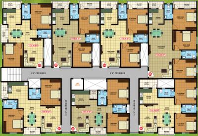 Project Image of 1053.0 - 1406.0 Sq.ft 2 BHK Apartment for buy in S2 Zinnia