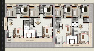 Project Image of 1010.0 - 1380.0 Sq.ft 2 BHK Apartment for buy in Royal Sunrise