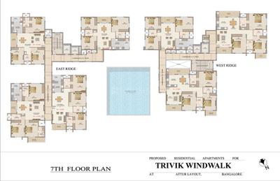 Project Image of 1440.0 - 2038.0 Sq.ft 3 BHK Apartment for buy in Aruna Trivik Windwalk