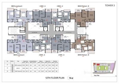 Project Image of 631.42 - 1087.0 Sq.ft 2 BHK Apartment for buy in Kohinoor Central Park Phase 1