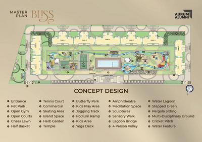 Project Image of 1200.0 - 2364.85 Sq.ft 3 BHK Apartment for buy in Aurum Alumni Bliss