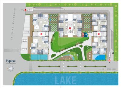 Project Image of 2591.0 - 4344.0 Sq.ft 3 BHK Apartment for buy in Cannon Lakeview