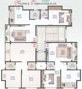 Project Image of 301.0 - 575.0 Sq.ft 1 BHK Apartment for buy in Roongta Shree Tirumala Vasant Apartment