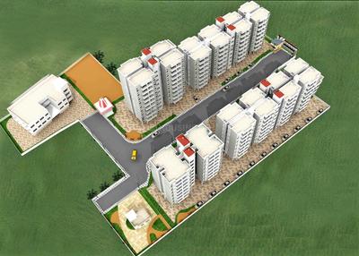 Project Image of 0.0 - 253.0 Sq.ft 1 BHK Apartment for buy in Kuber Singham Shree Siddhivinayak Park Wing F to K