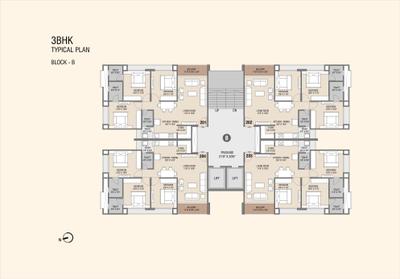 Project Image of 666.82 - 821.07 Sq.ft 2 BHK Apartment for buy in Kelly La Maison