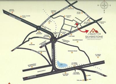Project Image of 1079.0 - 1188.0 Sq.ft 2 BHK Apartment for buy in Saranya Silver Stone