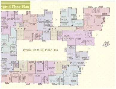 Project Image of 788.0 - 1005.0 Sq.ft 2 BHK Apartment for buy in Lim Residency