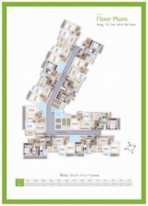 Project Image of 312.0 - 571.0 Sq.ft 1 BHK Apartment for buy in Unimont Aurum