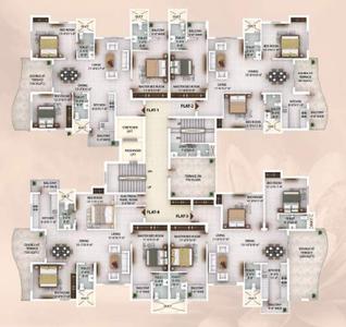 Project Image of 1670.0 - 4340.0 Sq.ft 3 BHK Apartment for buy in Amvisha Siddharth Lotus