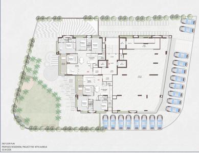 Project Image of 2556.0 - 6354.0 Sq.ft 3 BHK Apartment for buy in Nitya Aurelia