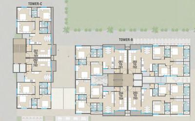 Project Image of 1091.0 - 1438.0 Sq.ft 3 BHK Apartment for buy in Santram Glade Centrum And Aroma