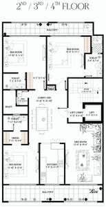 Project Image of 0.0 - 2160.0 Sq.ft 3 BHK Builder Floor for buy in Palm Floor Ardee City 