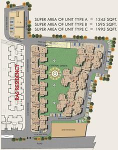 Project Image of 1345.0 - 1995.0 Sq.ft 3 BHK Apartment for buy in RAS Residency II