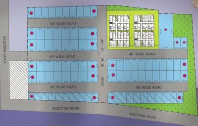 STBL Lakshmi Prasanna Gardens Apartment Layout Plan 1