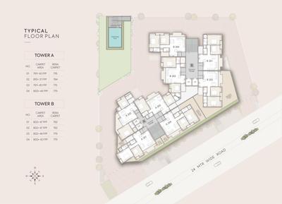 Project Image of 850 Sq.ft 2 BHK Apartment / Flat for sale in Bhayli for Rs. 3900000