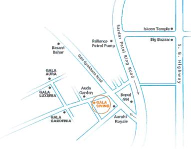 Project Image of 1860 Sq.ft 3 BHK Apartment / Flat for sale in South Bopal for Rs. 12800000