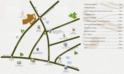 Project Image of 701.0 - 965.0 Sq.ft 2 BHK Apartment for buy in Harshit Landmark