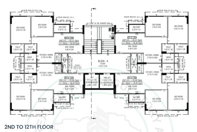Project Image of 611.82 - 614.19 Sq.ft 2 BHK Apartment for buy in Omkar Anantam Luxuria