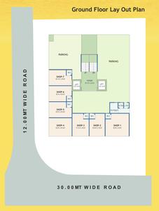 Project Image of 446.49 - 644.54 Sq.ft 2 BHK Apartment for buy in Shreeji Shivansh Square