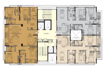 Project Image of 1536.0 - 2454.0 Sq.ft 3 BHK Apartment for buy in Benchmark Aspire