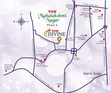 Project Image of 964.0 - 984.0 Sq.ft 2 BHK Apartment for buy in VGN Divine