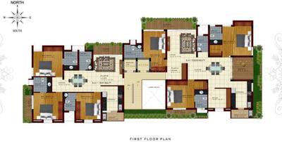 Project Image of 1692.0 - 2374.0 Sq.ft 3 BHK Apartment for buy in Fomra Jardin