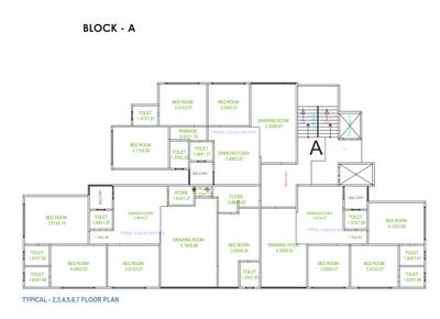 Project Image of 635.61 - 1301.03 Sq.ft 2 BHK Apartment for buy in Hm Shubh Heights