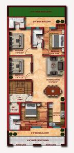 Project Image of 0.0 - 2700.0 Sq.ft 4 BHK Builder Floor for buy in R R Greenfield Heights
