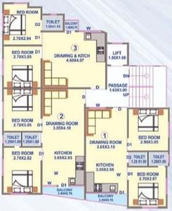 Om Swastik III Images for clusterPlan 1