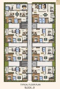 Project Image of 1010.0 - 1480.0 Sq.ft 2 BHK Apartment for buy in N Square Shoolin City
