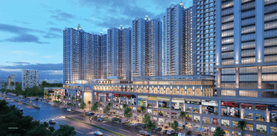 Project Image of 1038.07 - 1151.2 Sq.ft 3 BHK Apartment for buy in Paradise Sai World Dreams Phase 3 Tower No 4 Spring