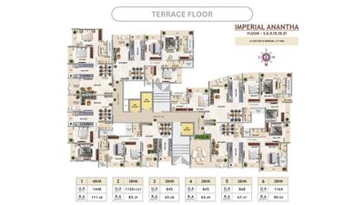 Project Image of 814.0 - 1448.0 Sq.ft 2 BHK Apartment for buy in Imperial Anantha