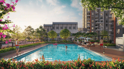 Project Image of 1200.0 - 1600.0 Sq.ft 2 BHK Apartment for buy in Ajmera Marina