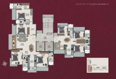 Project Image of 786.52 - 1972.27 Sq.ft 3 BHK Apartment for buy in Sahakar The Vibe