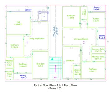 Project Image of 1864.96 - 1894.99 Sq.ft 3 BHK Apartment for buy in SSV S Emperia Block A