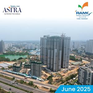 Project Image of 1720.0 - 2460.0 Sq.ft 3 BHK Apartment for buy in Ramky One Astra