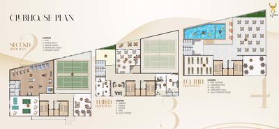 Project Image of 1425.0 - 2220.0 Sq.ft 3 BHK Apartment for buy in United Sai Silicon Heights