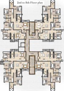 Project Image of 1305.0 - 1345.0 Sq.ft 2 BHK Apartment for buy in Shriram Codename Treasure Island