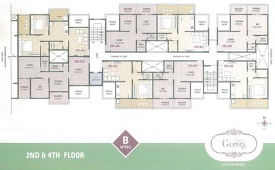Project Image of 322.0 - 547.0 Sq.ft 1 BHK Apartment for buy in Grow More Glory A And B Wing