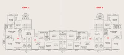 Project Image of 1077.0 - 1081.0 Sq.ft 3 BHK Apartment for buy in Courtyard Regalia