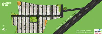 Project Image of 0.0 - 1647.0 Sq.ft Residential Plot Plot for buy in Pavani Trinity