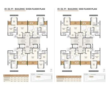 Project Image of 794.0 - 1094.81 Sq.ft 2 BHK Apartment for buy in Gagan Adira Phase 2