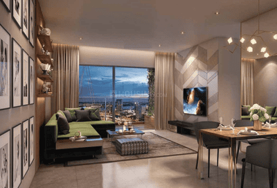 Project Image of 530.0 - 710.0 Sq.ft 2 BHK Apartment for buy in Kalpataru Paramount B