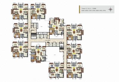 Project Image of 1660.0 - 1930.0 Sq.ft 3 BHK Apartment for buy in Wave By Raghava