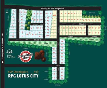 Project Image of 1100.0 - 2887.0 Sq.ft Residential Plot Plot for buy in SVP RPG Lotus City