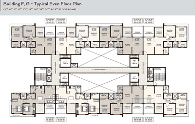 Project Image of 601.06 - 875.32 Sq.ft 2 BHK Apartment for buy in Kolte Patil Life Republic First Avenue