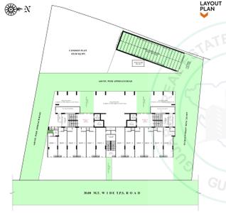 Project Image of 1296 Sq.ft 2 BHK Apartment / Flat for sale in Chandkheda for Rs. 5700000