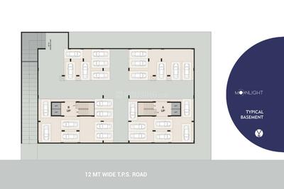 Project Image of 361.13 - 513.55 Sq.ft 1 BHK Apartment for buy in Ms Moonlight Residency