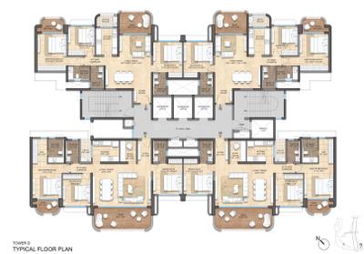 Project Image of 976.0 - 1499.0 Sq.ft 3 BHK Apartment for buy in Lodha Elanza